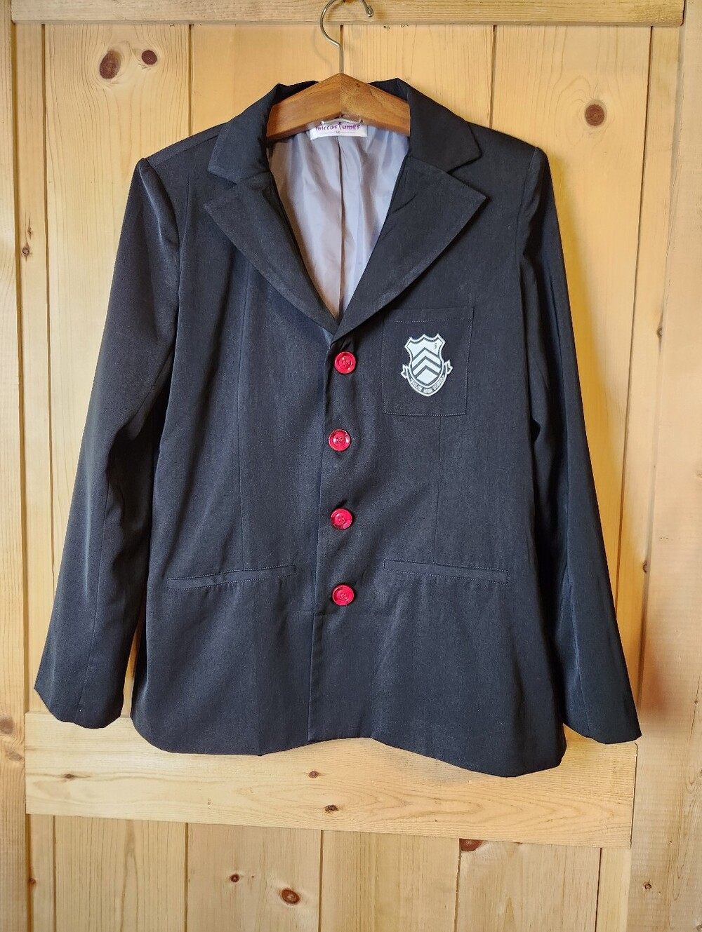 Miccostumes Black K-Pop Cosplay Shujin Academy from Persona 5 Uniform Jacket